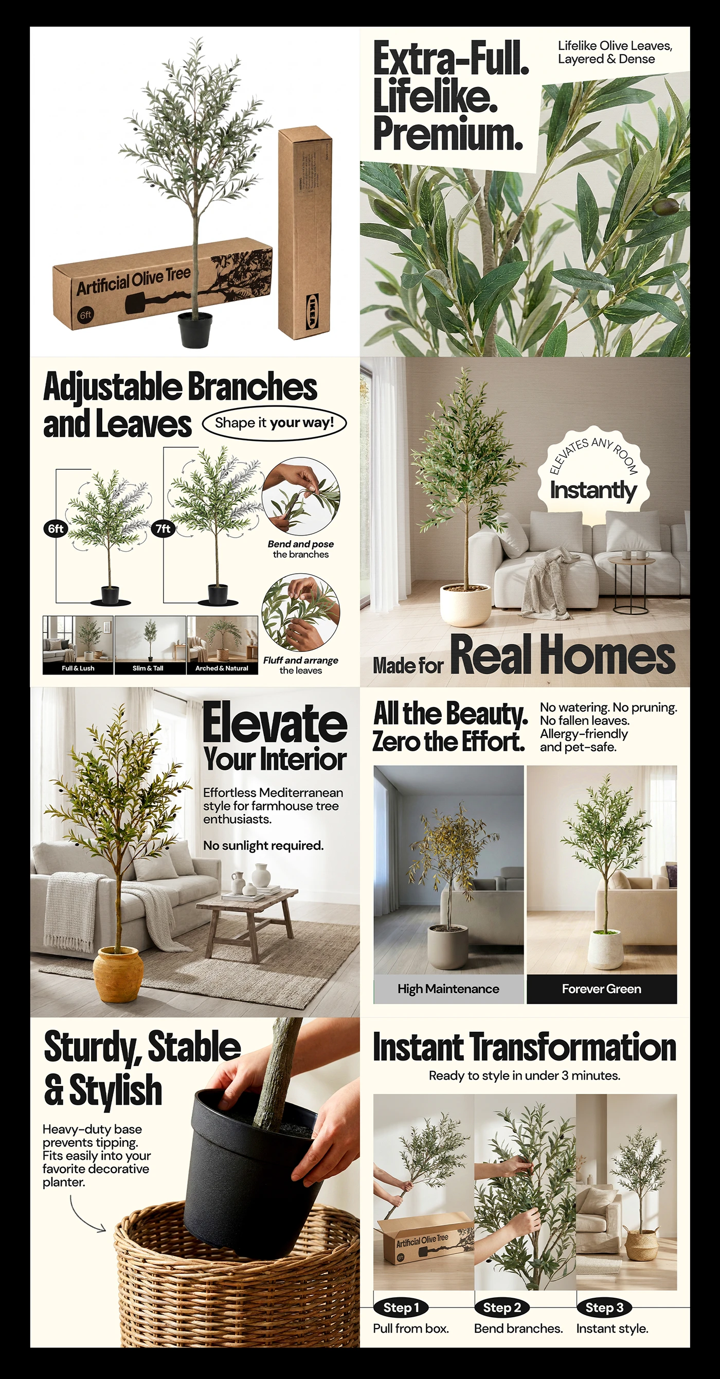 Artificial Olive Tree - 2