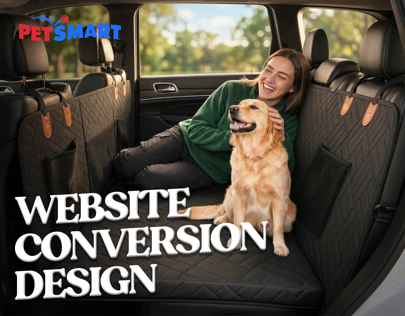PetSmart Dog Backseat Cover